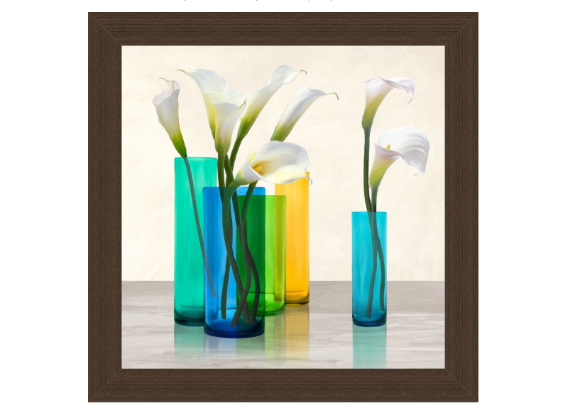 Ann Cynthia - Callas dans Crystal Vases II (détail)