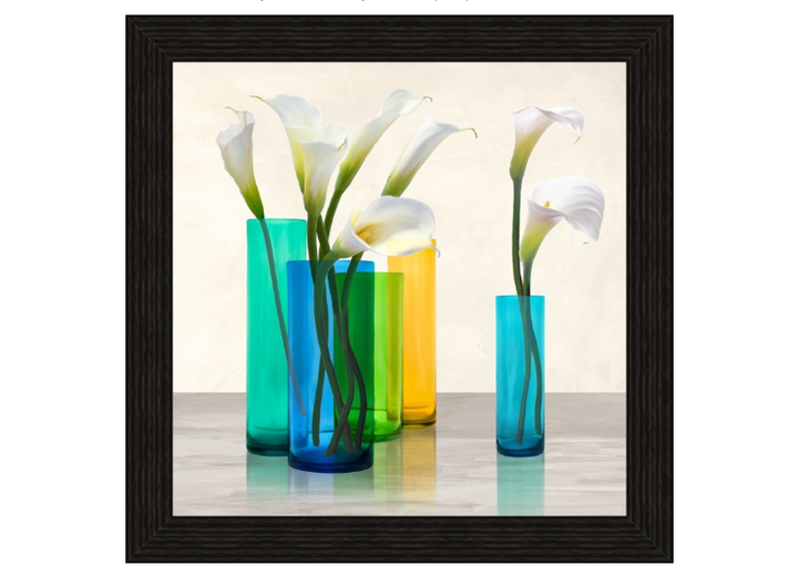 Ann Cynthia - Callas dans Crystal Vases II (détail)