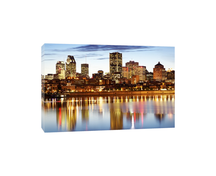 Cheryl McKenny - Montreal Skyline At Dusk, Canada