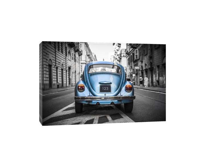 Jim Budd - Retro Blue Car