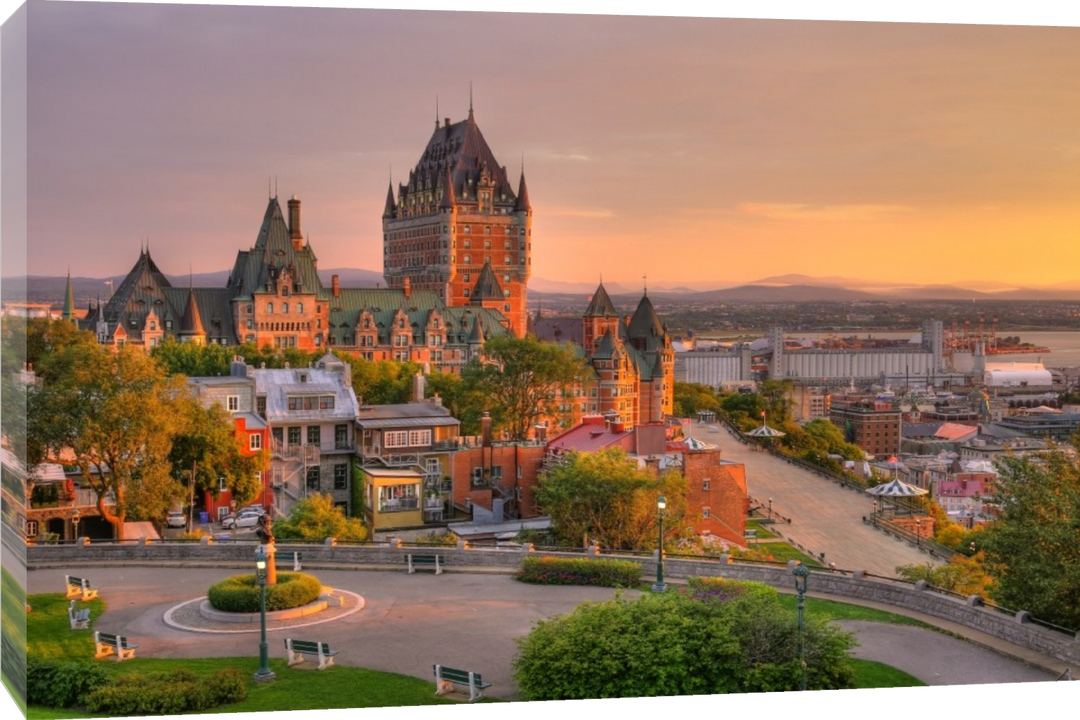 Maurice Tremblay - Québec City At Dawn