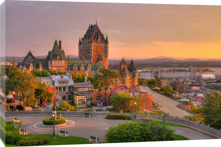 Maurice Tremblay - Québec City At Dawn